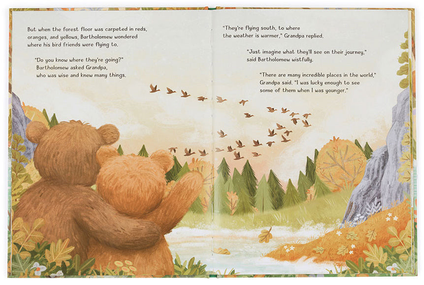 Jellycat It's a Big World Bartholomew Book