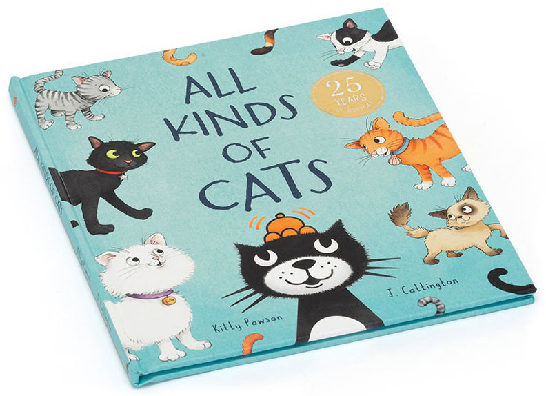 Jellycat All Kinds of Cats Book