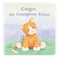 Jellycat Ginger the Courageous Kitten Book (23cm)