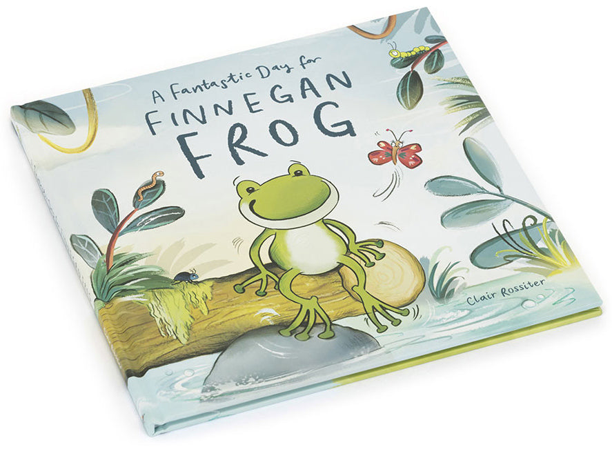 Jellycat A Fantastic Day for Finnegan Frog Book