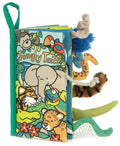 Jellycat Jungly Tails Fabric Book (22cm)