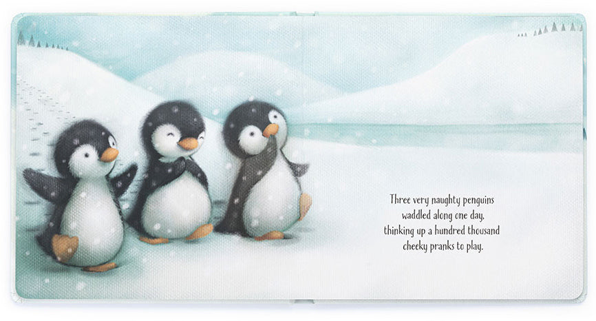 Jellycat The Naughty Penguins Book