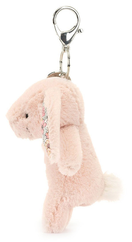 Jellycat Bashful Blossom Blush Bunny Bag Charm (17cm)