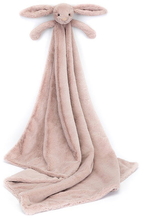 Jellycat Bashful Luxe Bunny Rosa Blankie (70cm)