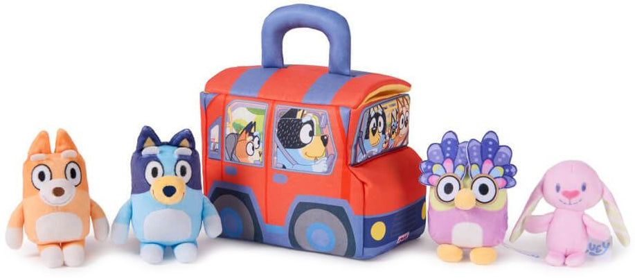 Bluey x Gund Sensory Soft Plush Playset (20cm)