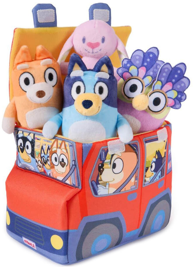 Bluey x Gund Sensory Soft Plush Playset (20cm)