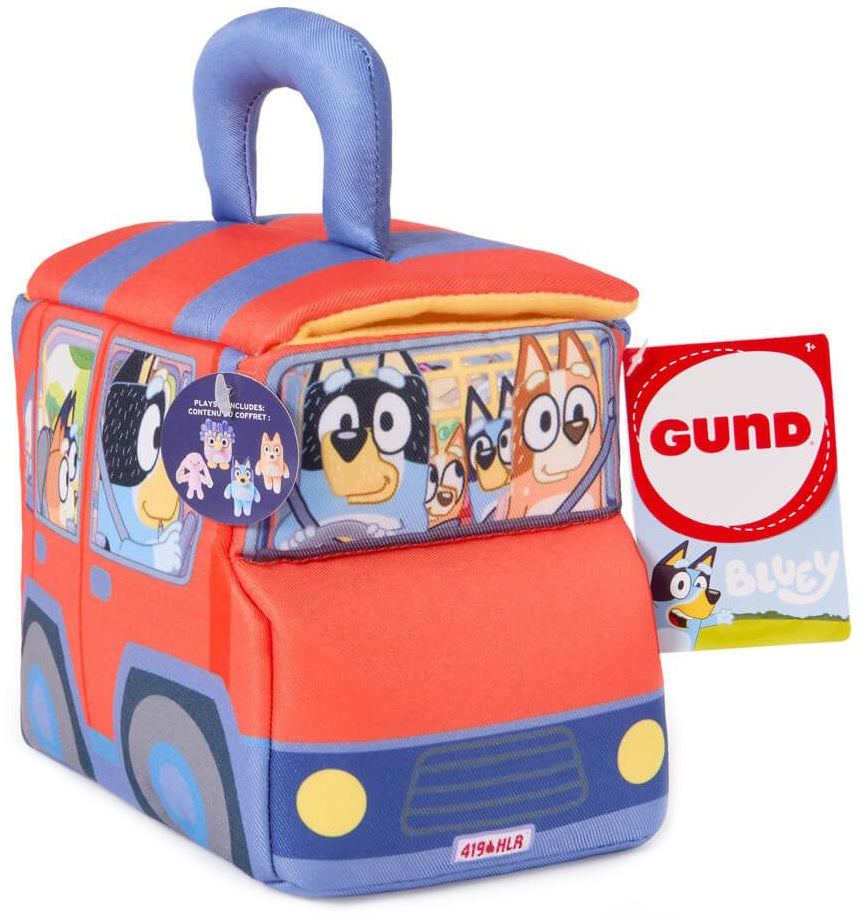 Bluey x Gund Sensory Soft Plush Playset (20cm)