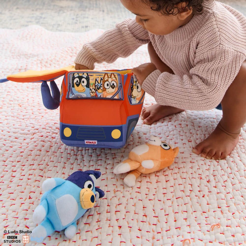 Bluey x Gund Sensory Soft Plush Playset (20cm)