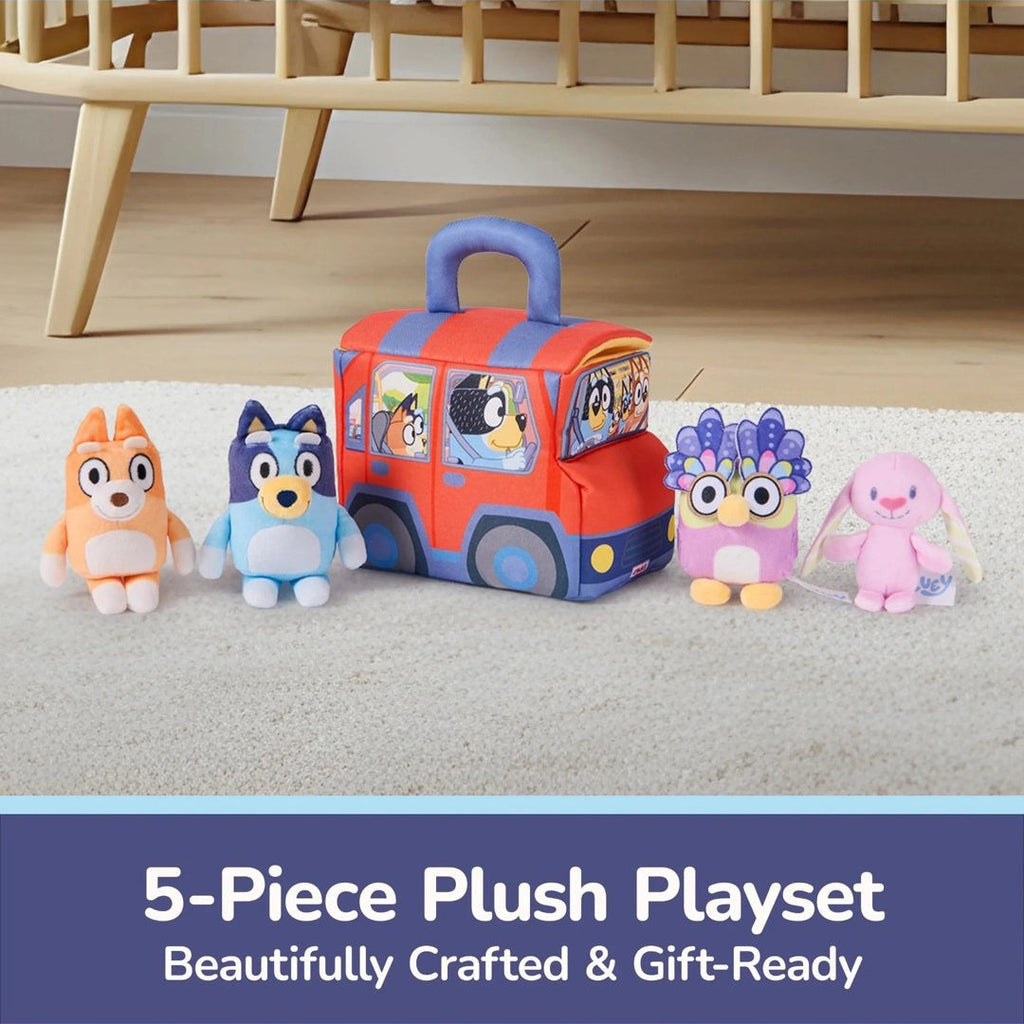 Bluey x Gund Sensory Soft Plush Playset (20cm)