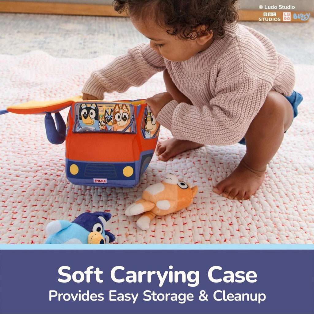 Bluey x Gund Sensory Soft Plush Playset (20cm)