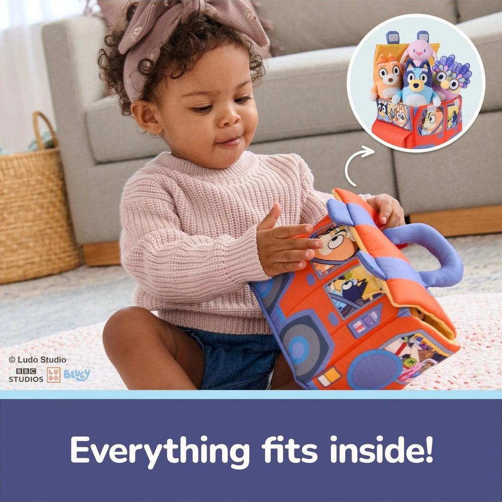 Bluey x Gund Sensory Soft Plush Playset (20cm)