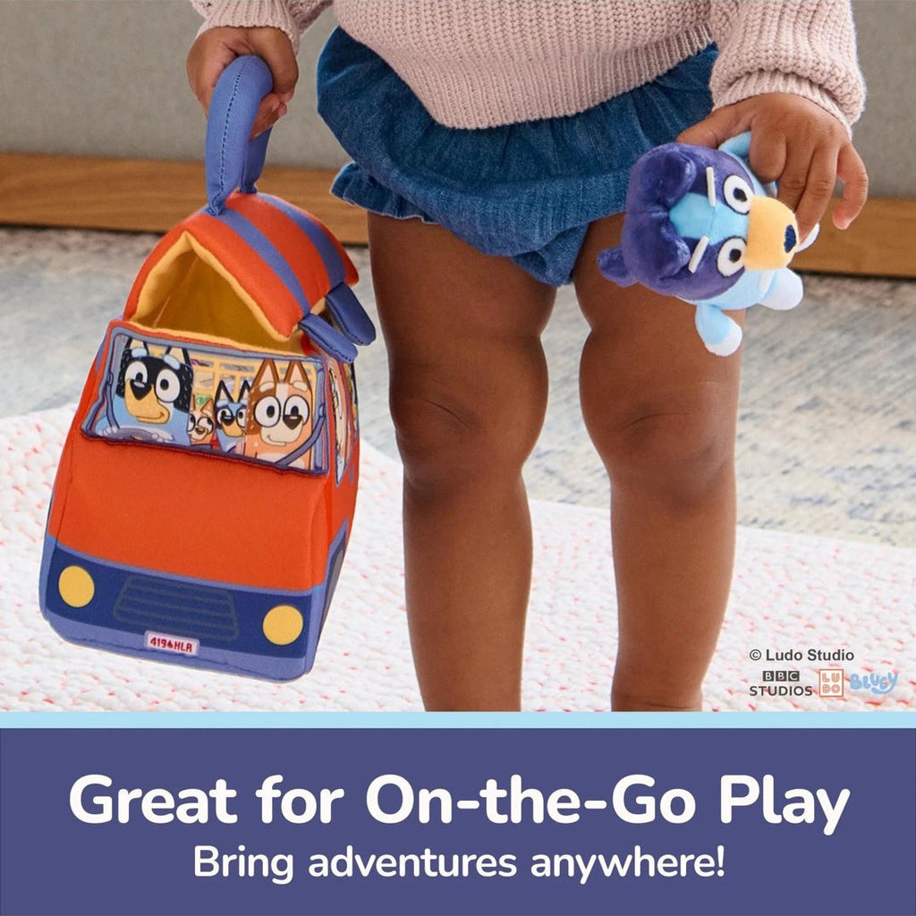 Bluey x Gund Sensory Soft Plush Playset (20cm)