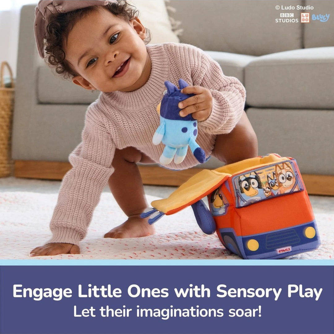 Bluey x Gund Sensory Soft Plush Playset (20cm)