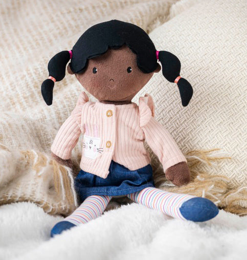Bonikka Alicia Trio Doll - Black Hair (30cm)