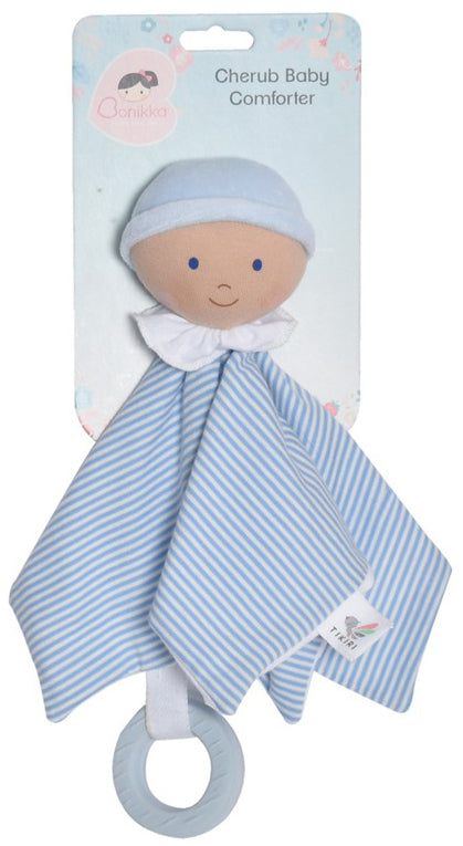 Bonikka Cherub Baby Comforter - Blue (33cm)