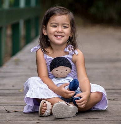 Bonikka Jayden Doll - Black Hair (42cm)