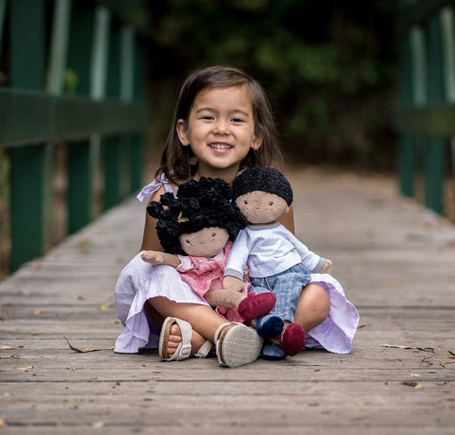 Bonikka Jayden Doll - Black Hair (42cm)