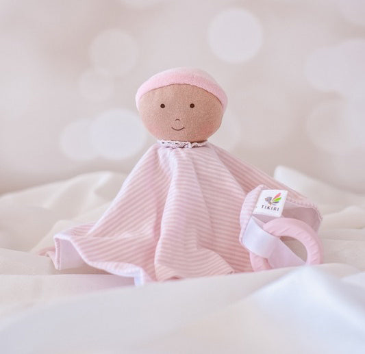 Bonikka Cherub Baby Comforter - Pink (33cm)