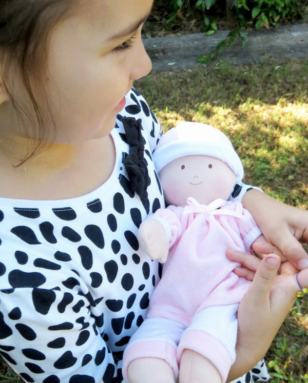 Bonikka Cherub Baby Doll - Pink (32cm)