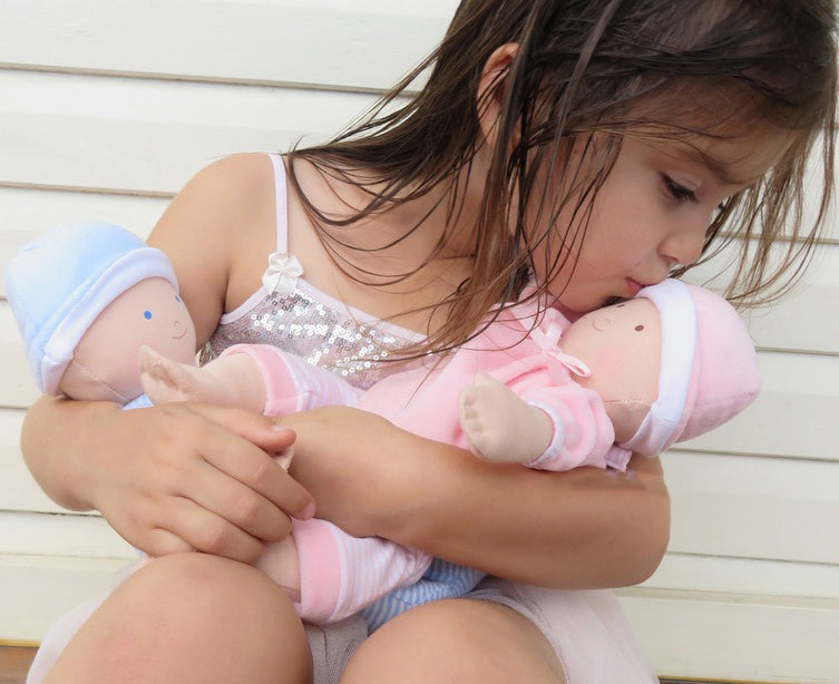 Bonikka Cherub Baby Doll - Blue (32cm)