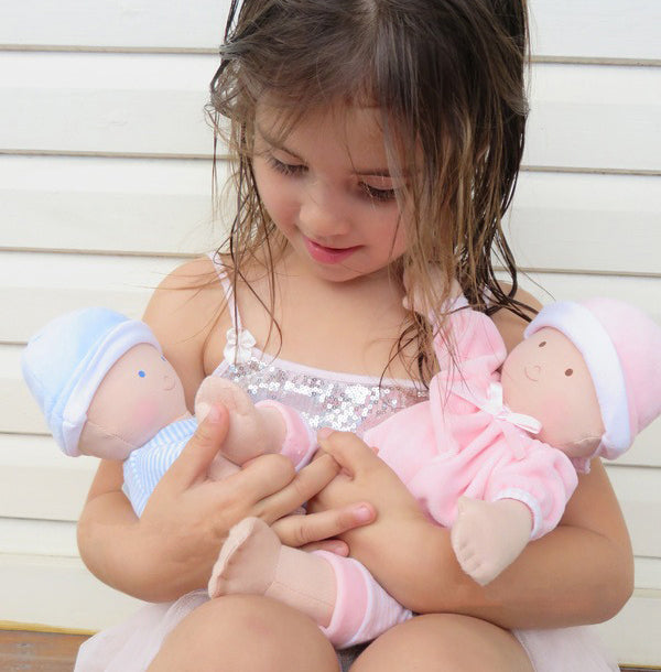 Bonikka Cherub Baby Doll - Blue (32cm)