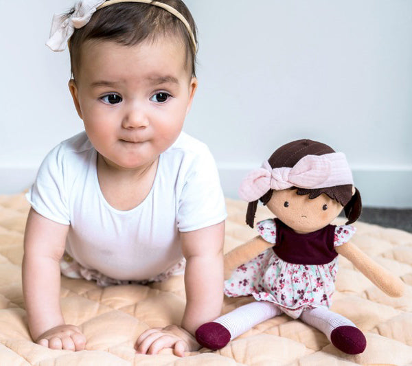 Bonikka Selena Trio Doll - Brown Hair (30cm)