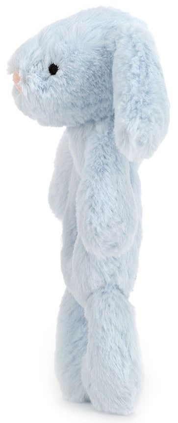 Jellycat Bashful Blue Bunny Ring Rattle (18cm)