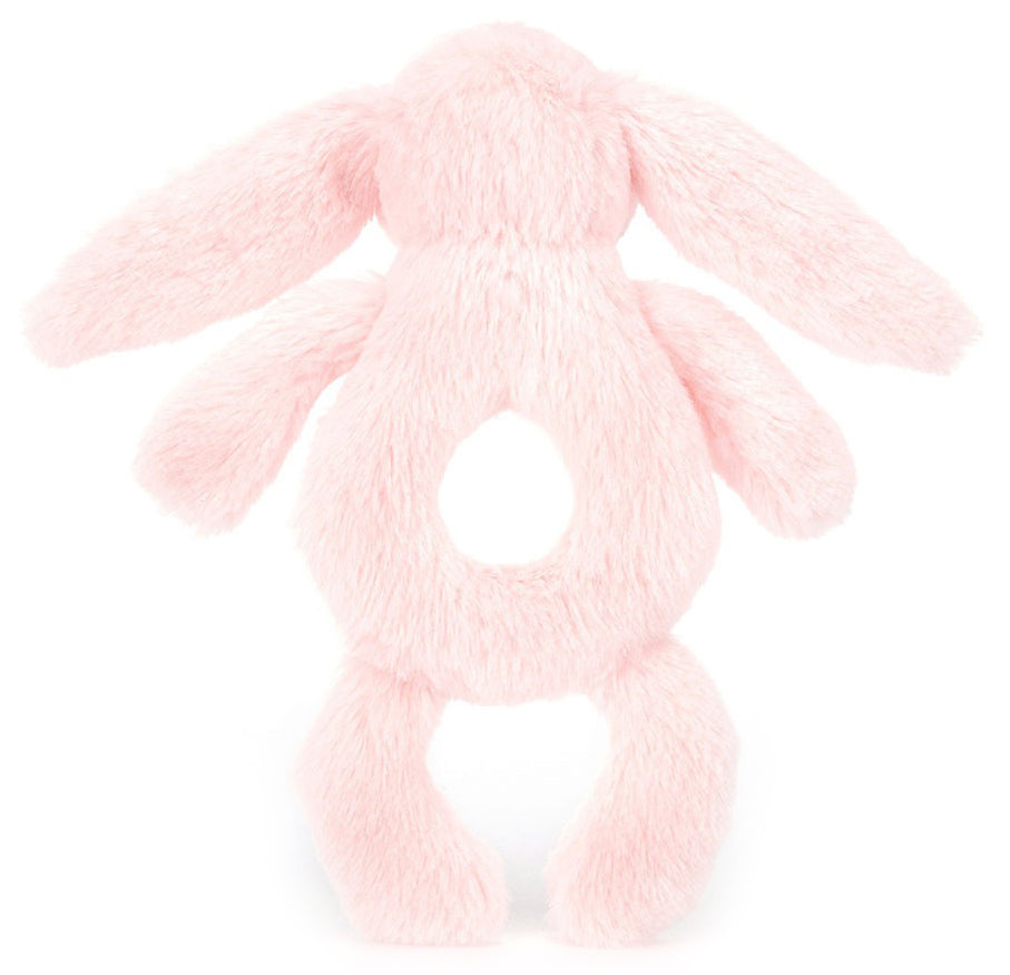 Jellycat Bashful Pink Bunny Ring Rattle (18cm)