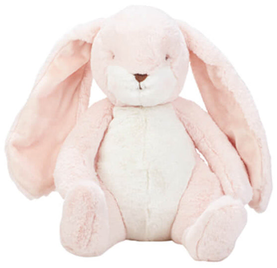 Bunnies by the Bay Wee Sitting Nibble Bunny - Small Pink (19cm)