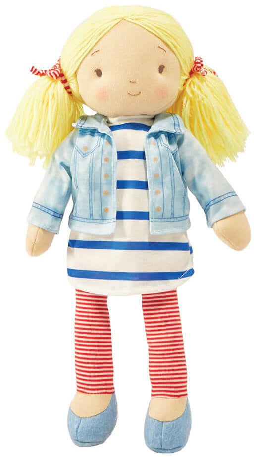 Bunnies by the Bay Global Sister Cassie Doll with Booklet (31cm)