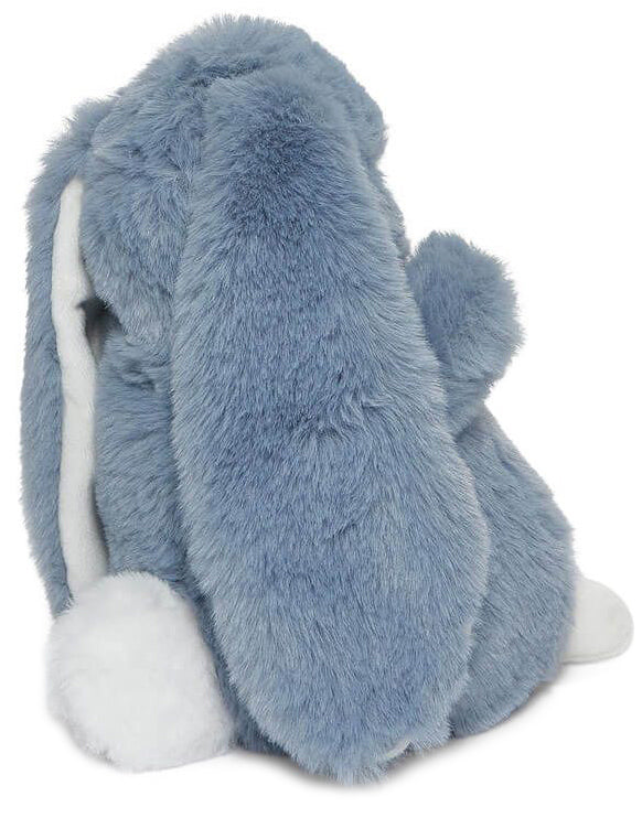 Bunnies by the Bay Tiny Standing Nibble Bunny - Blue Lavender Luster (20cm)