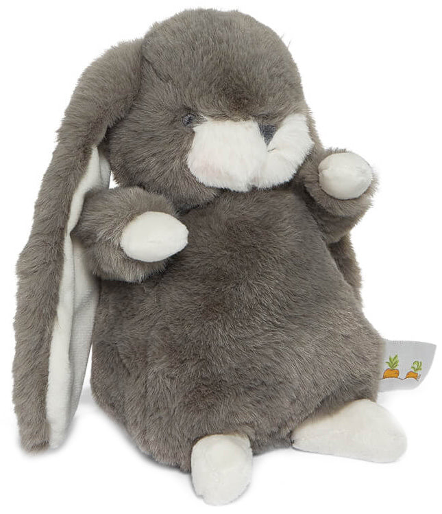 Bunnies by the Bay Tiny Standing Nibble Bunny - Coal (20cm)