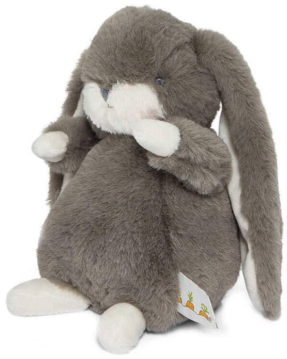Bunnies by the Bay Tiny Standing Nibble Bunny - Coal (20cm)