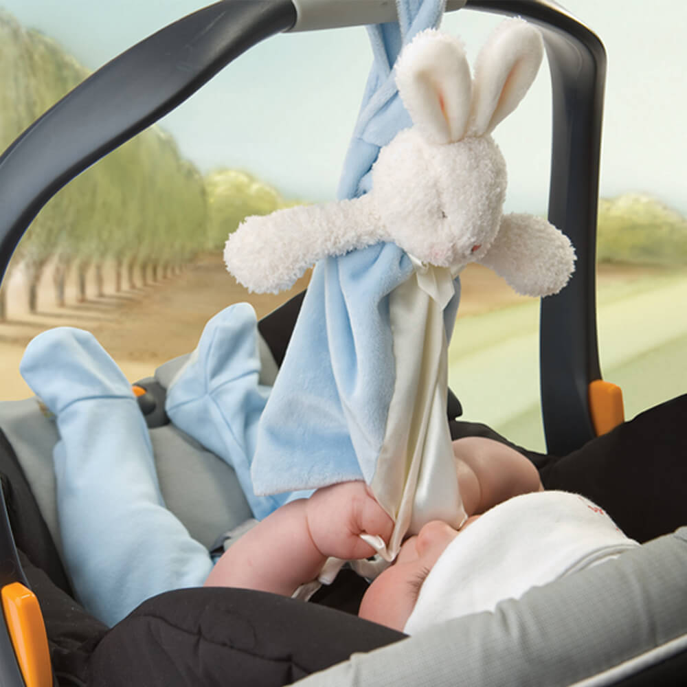 Bunnies by the Bay Bud Bunny Bye Bye Buddy - Blue (32cm)