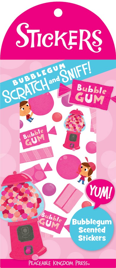 Bubblegum Scratch & Sniff Stickers
