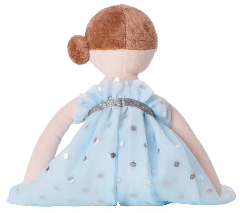 Clara & Friends Charlotte Plush Doll - Blue (35cm)