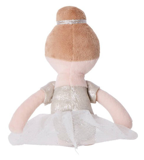 Clara & Friends Isabella Plush Doll - Silver (22cm)