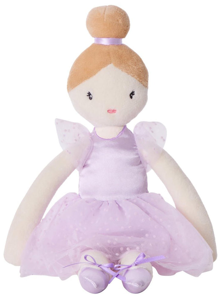 Clara & Friends Jasmine Plush Doll - Purple (38cm)