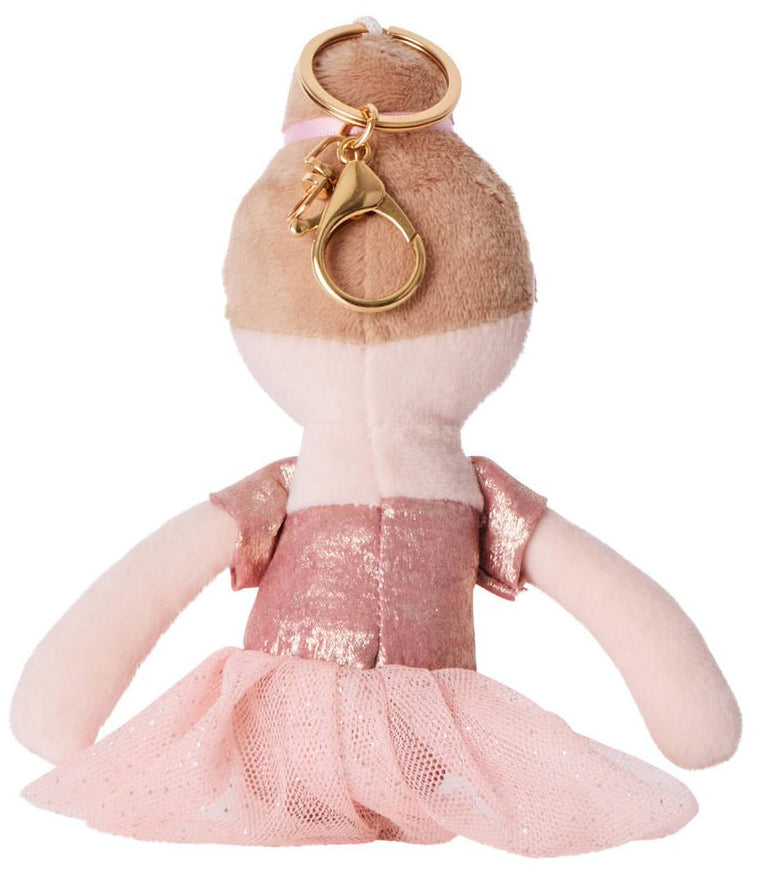 Clara & Friends Margot Plush Doll Bag Charm - Gold (22cm)