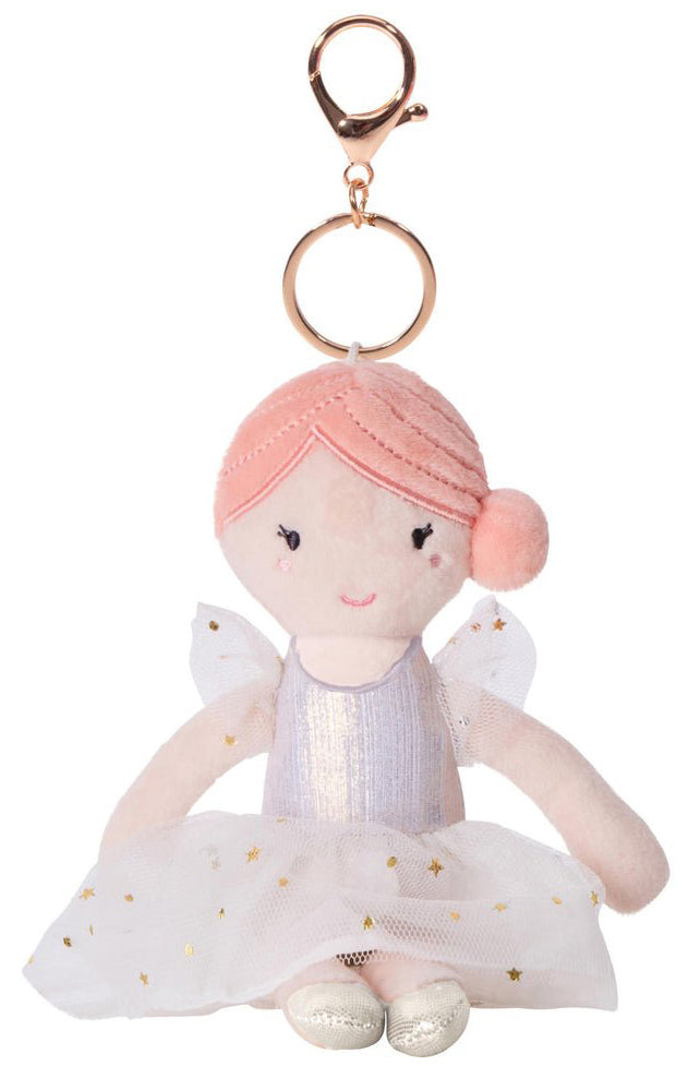 Clara & Friends Victoria Plush Doll Bag Charm - Gold (20cm)