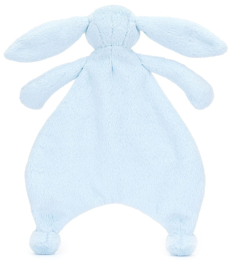 Jellycat Bashful Blue Bunny Comforter (27cm)