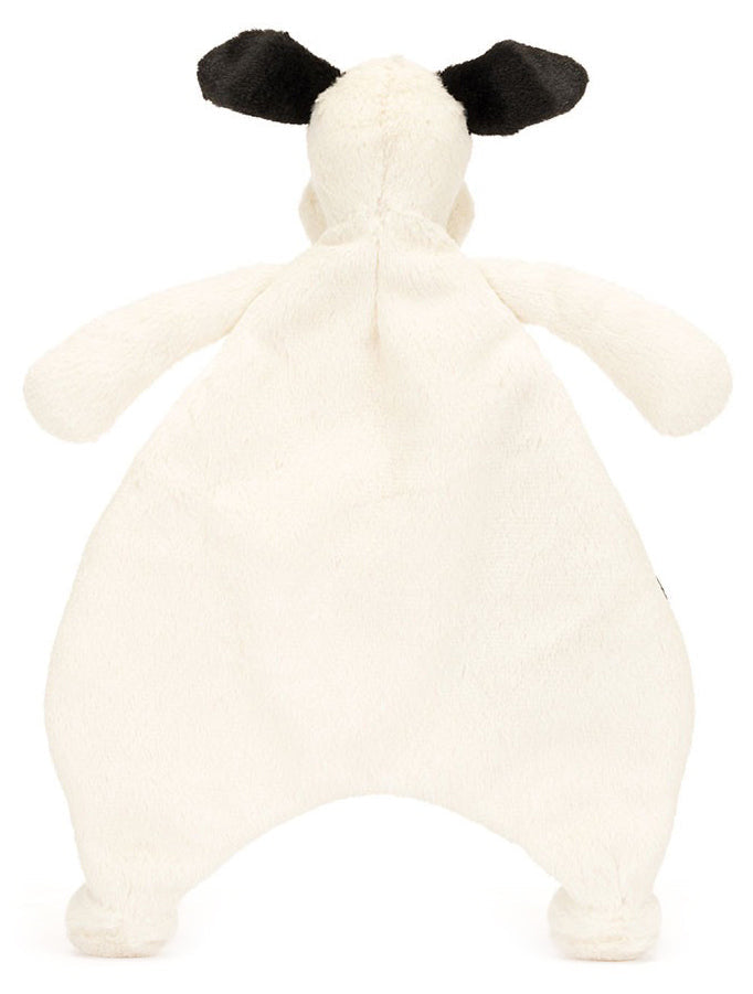 Jellycat Bashful Black & Cream Puppy Comforter (28cm)