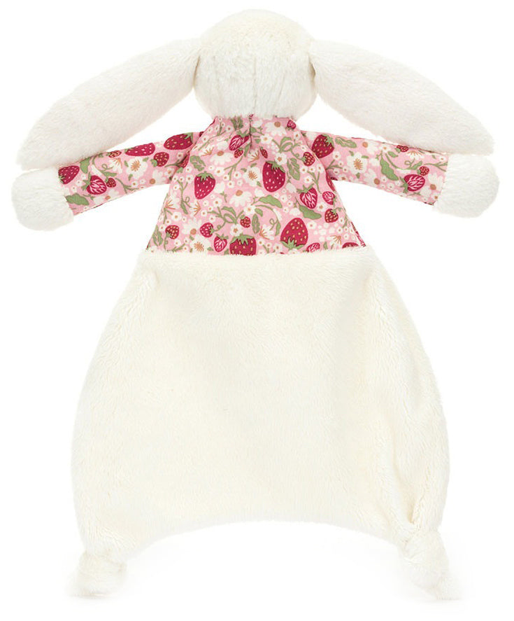Jellycat Bashful Blossom Cream Bunny Berry Comforter (28cm)