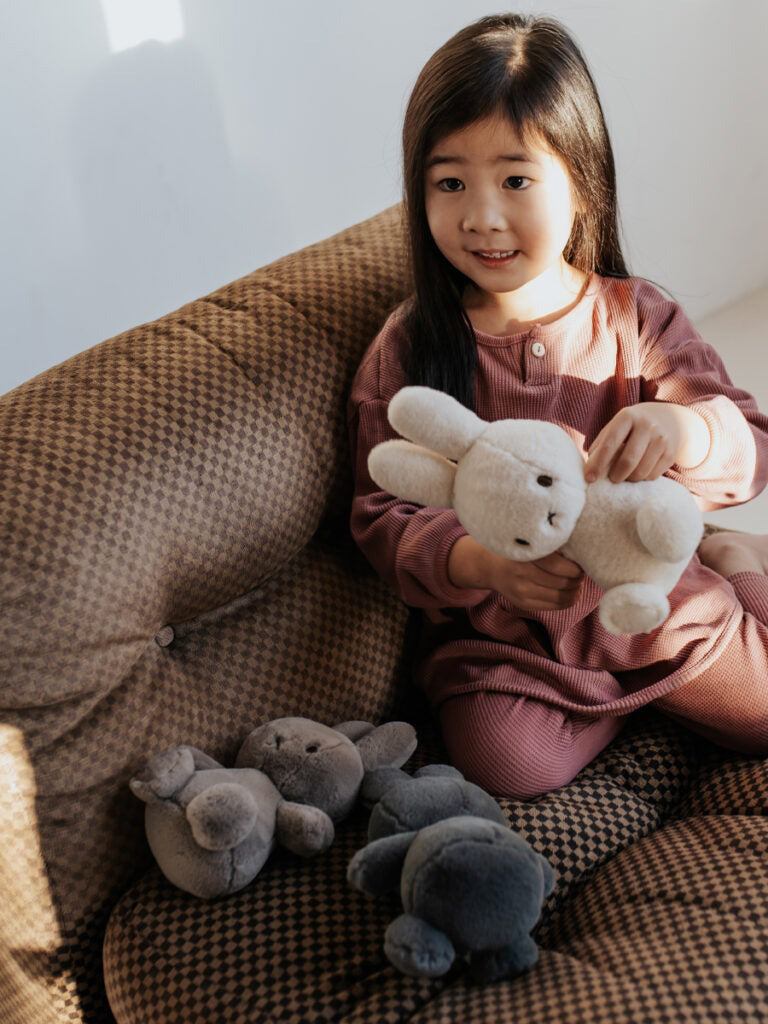 Miffy Plush Sitting Cozy in Giftbox - Taupe (23cm)