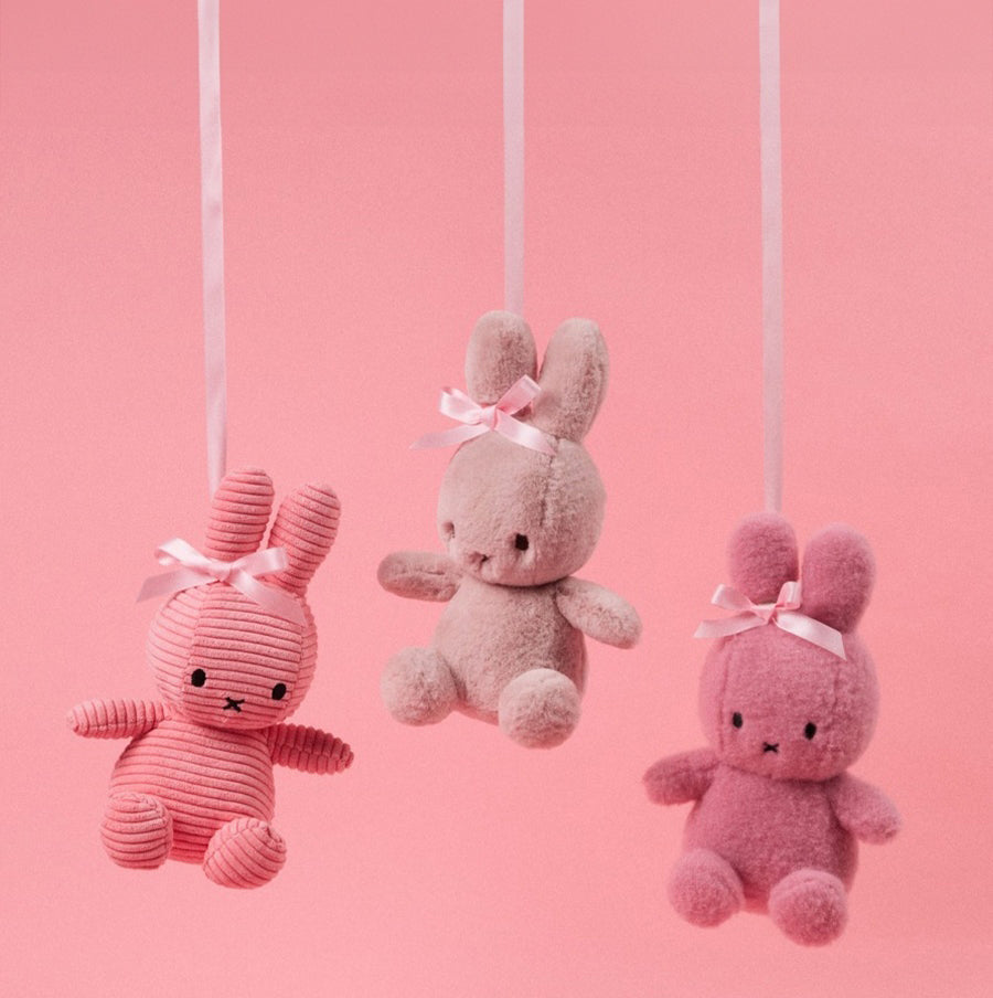 Miffy Plush Sitting Cozy in Giftbox - Soft Pink (23cm)