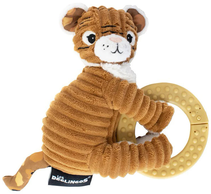 Deglingos Speculos the Tiger Teething Ring