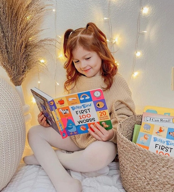 Ditty Bird Interactive Rechargeable Board Book - First 100 Words