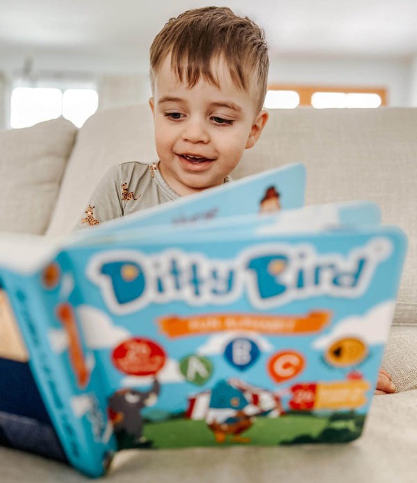 Ditty Bird Interactive Rechargeable Board Book - Fun Alphabet