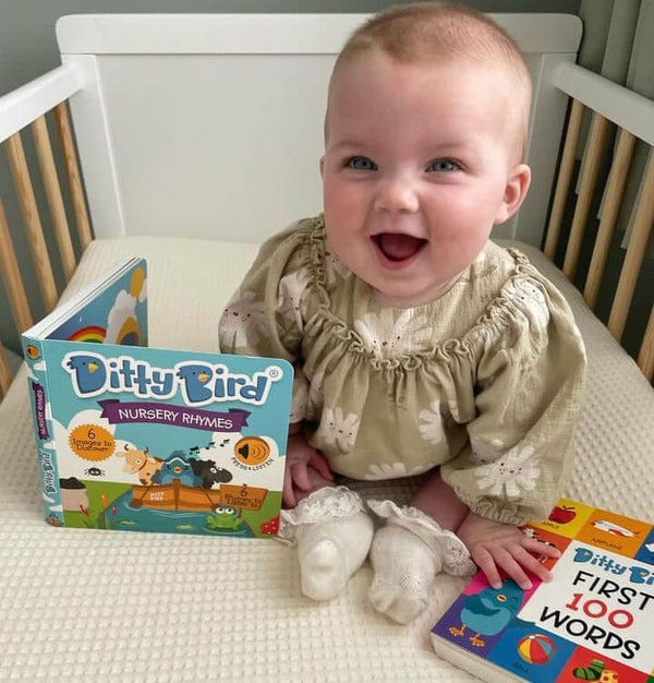 Ditty Bird Interactive Rechargeable Board Book - Nursery Rhymes
