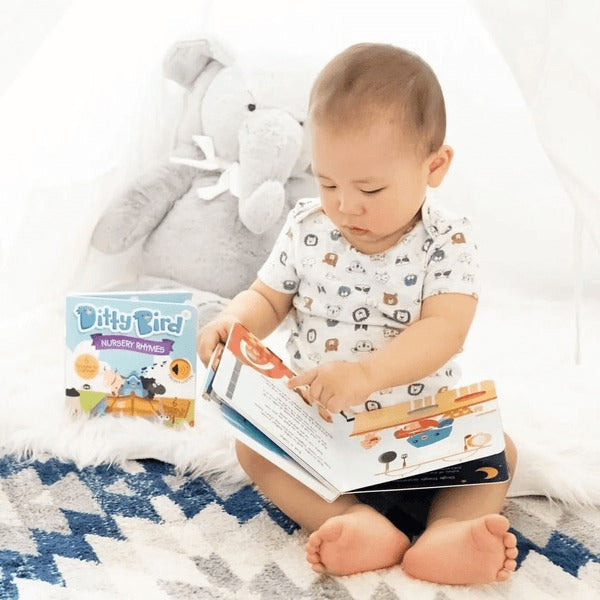 Ditty Bird Interactive Rechargeable Board Book - Nursery Rhymes